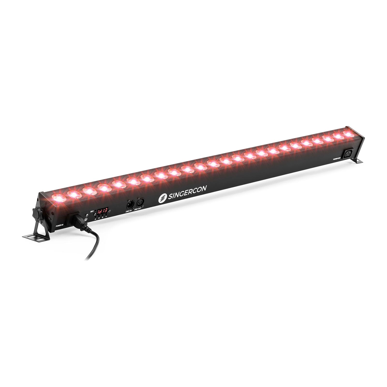 Стенни шайби - 24 x 4 W (RGB / 4 в 1 LED) - 80 W
