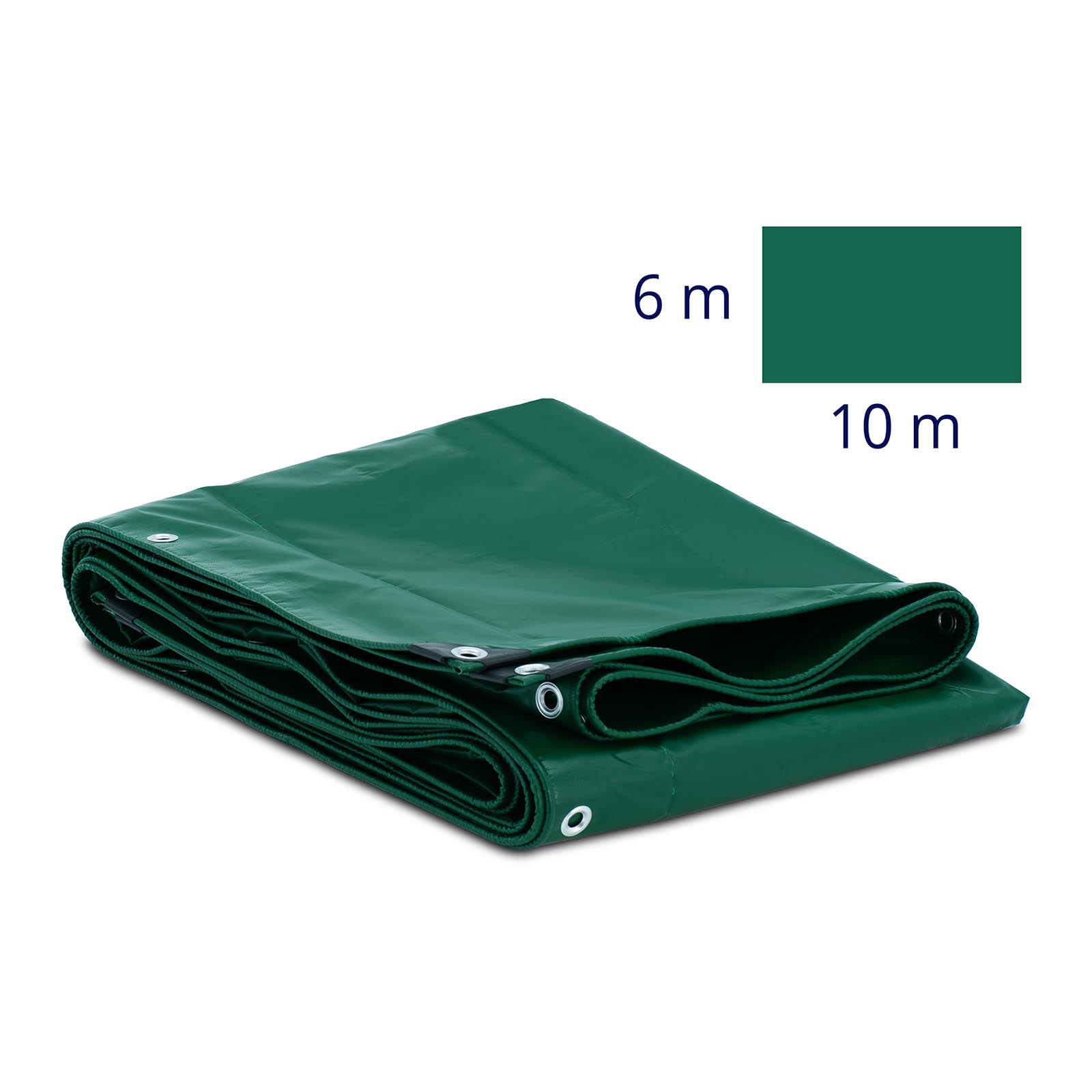 Брезент - с капси - 1000 x 600 cm - PVC - 650 g/m²